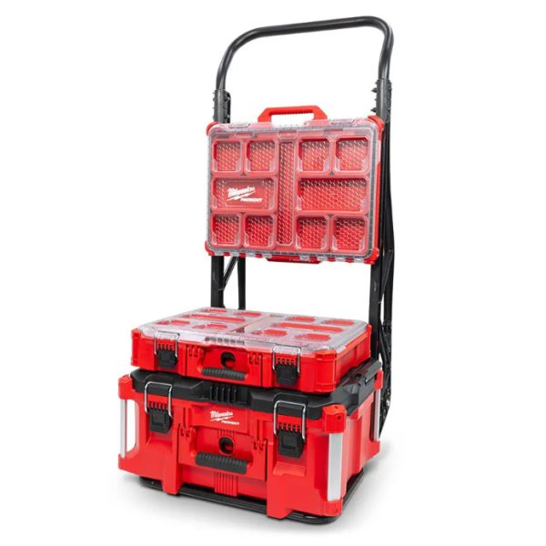 MILWAUKEE PACKOUT™ 4 PIECE TROLLEY STORAGE SYSTEM